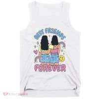 Best Friends Forever Retro Cute Gift Tank Top thumb 0