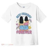 Best Friends Forever Retro Cute Gift Toddler T-Shirt thumb 0