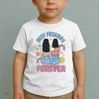 Best Friends Forever Retro Cute Gift Toddler T-Shirt thumb 2