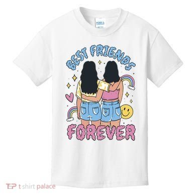 Best Friends Forever Retro Cute Gift Kids T-Shirt