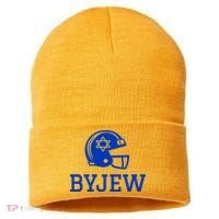 Byjew Funny Fan Merch Sustainable Knit Beanie thumb 0