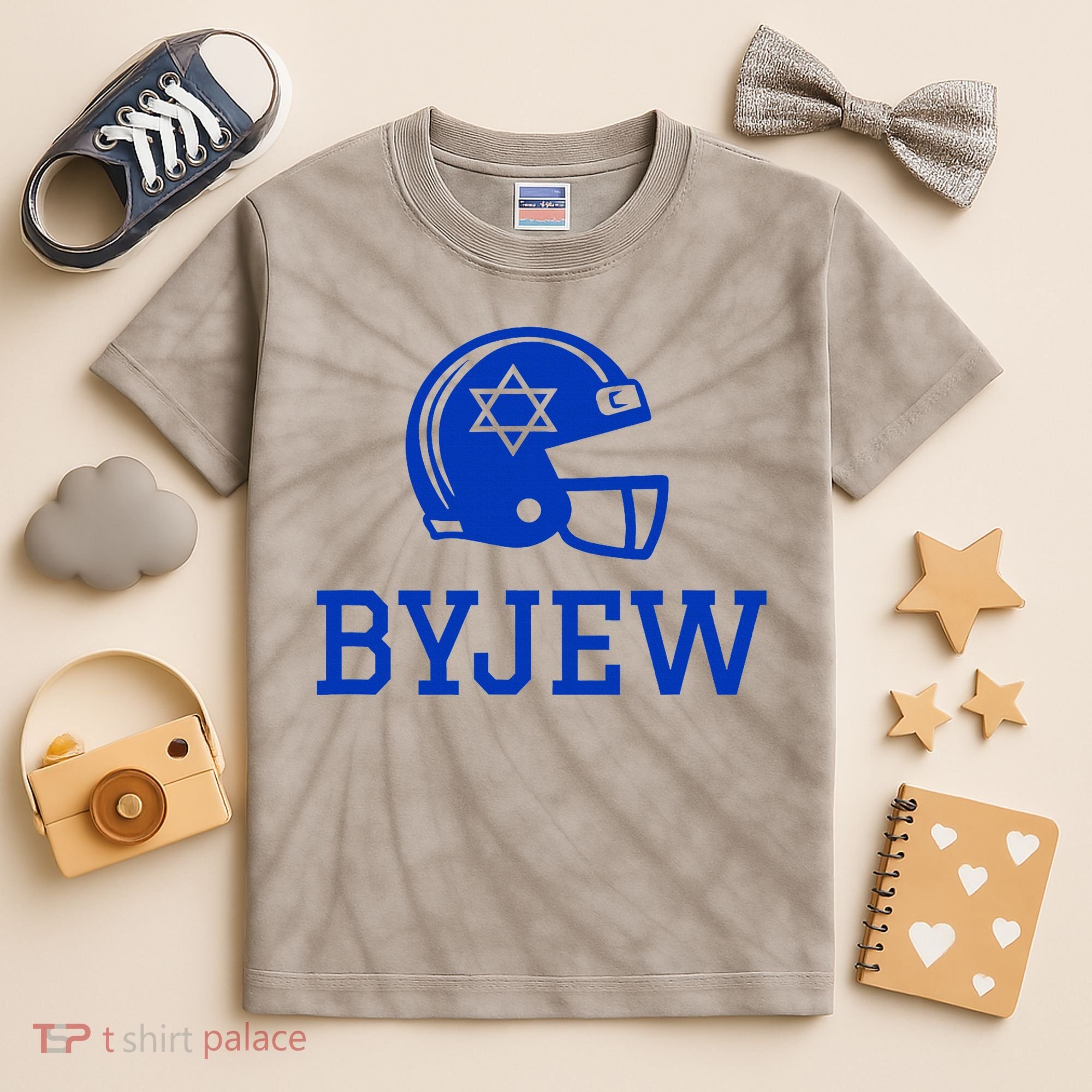 Byjew Funny Fan Merch Kids Tie-Dye T-Shirt
