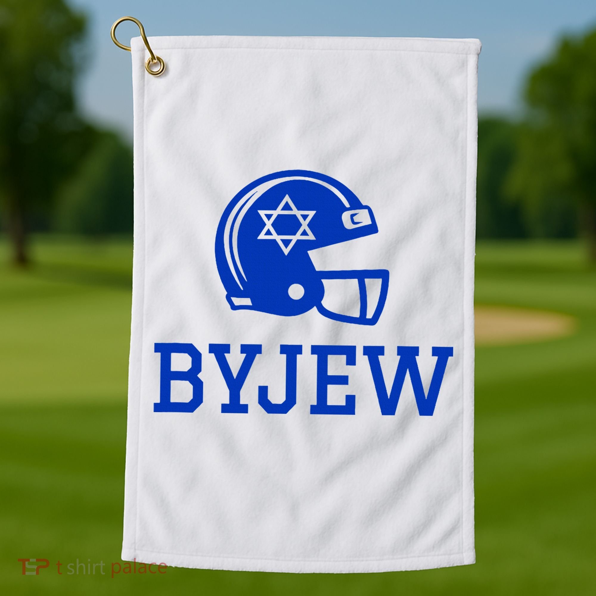 Byjew Funny Fan Merch Golf Towel
