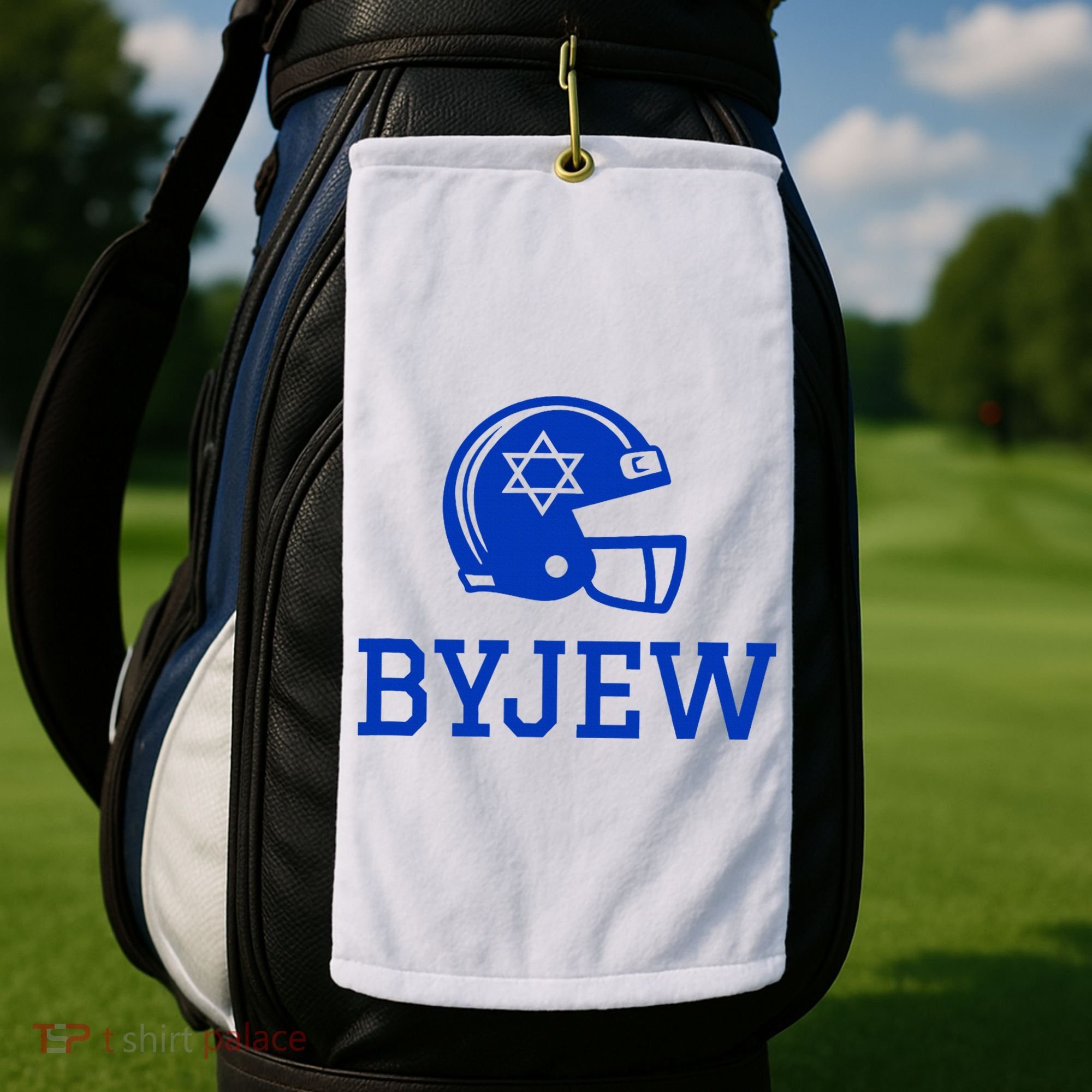 Byjew Funny Fan Merch Golf Towel
