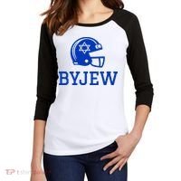 Byjew Funny Fan Merch Women's Tri-Blend 3/4-Sleeve Raglan Shirt thumb 2