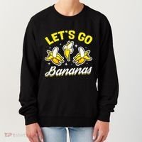 Banana Fruit Funny Lets Go Bananas Gift Women's Sweatshirt thumb 0