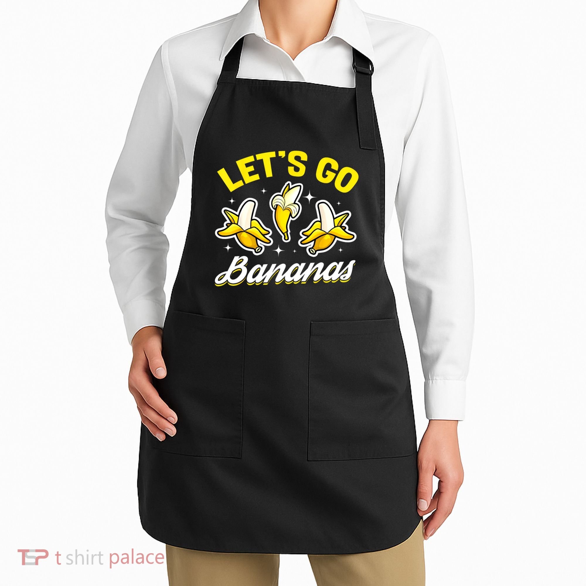 Banana Fruit Funny Lets Go Bananas Gift Apron