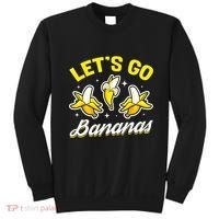 Banana Fruit Funny Lets Go Bananas Gift Sweatshirt thumb 0