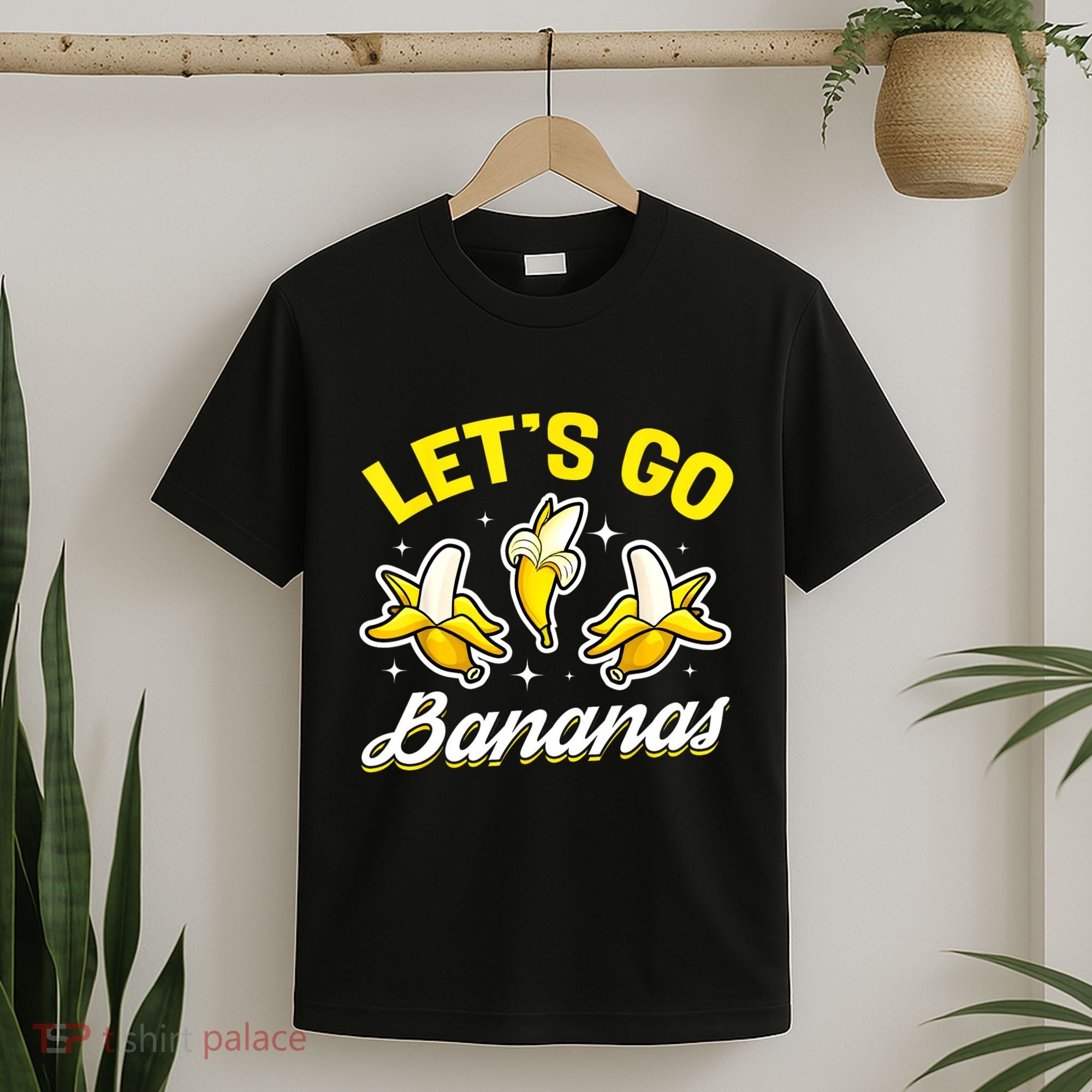 Banana Fruit Funny Lets Go Bananas Gift T-Shirt