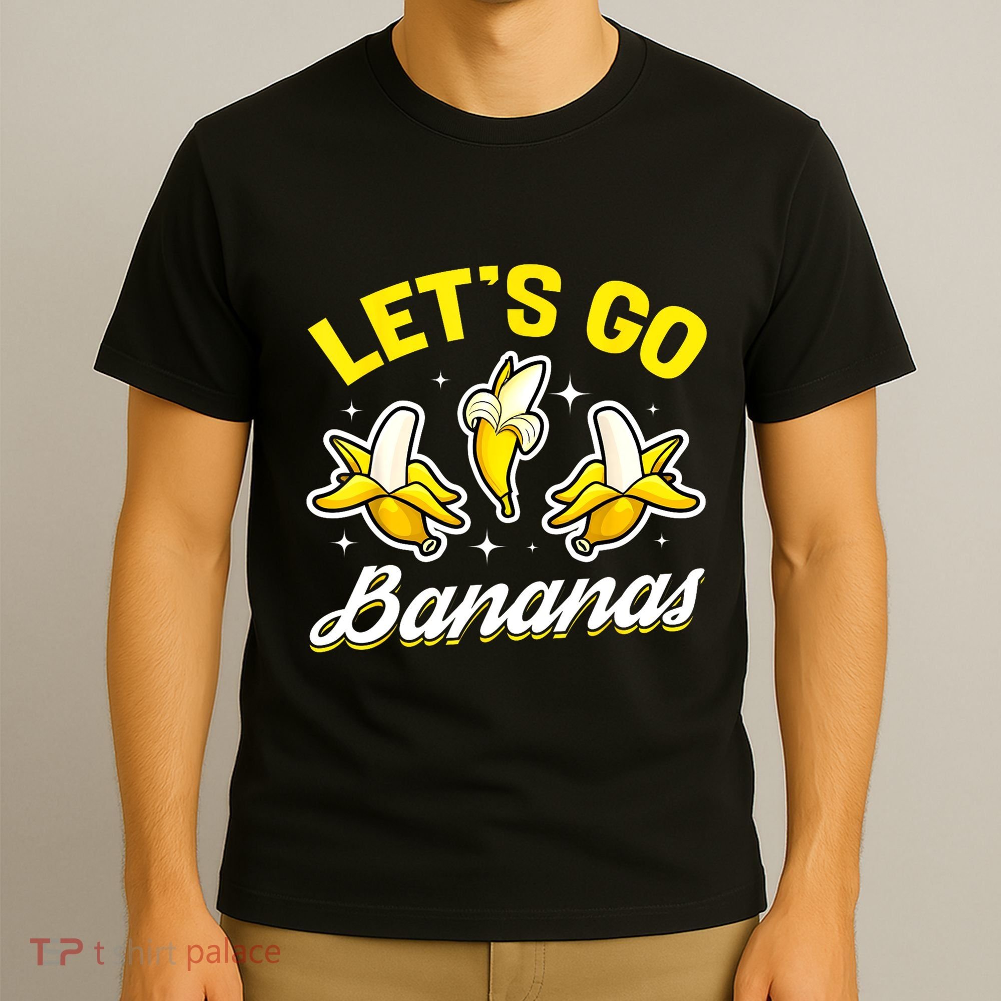 Banana Fruit Funny Lets Go Bananas Gift T-Shirt