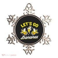 Banana Fruit Funny Lets Go Bananas Gift Ornament thumb 0
