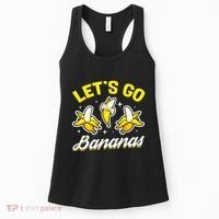 Banana Fruit Funny Lets Go Bananas Gift Women's Tank Top thumb 0