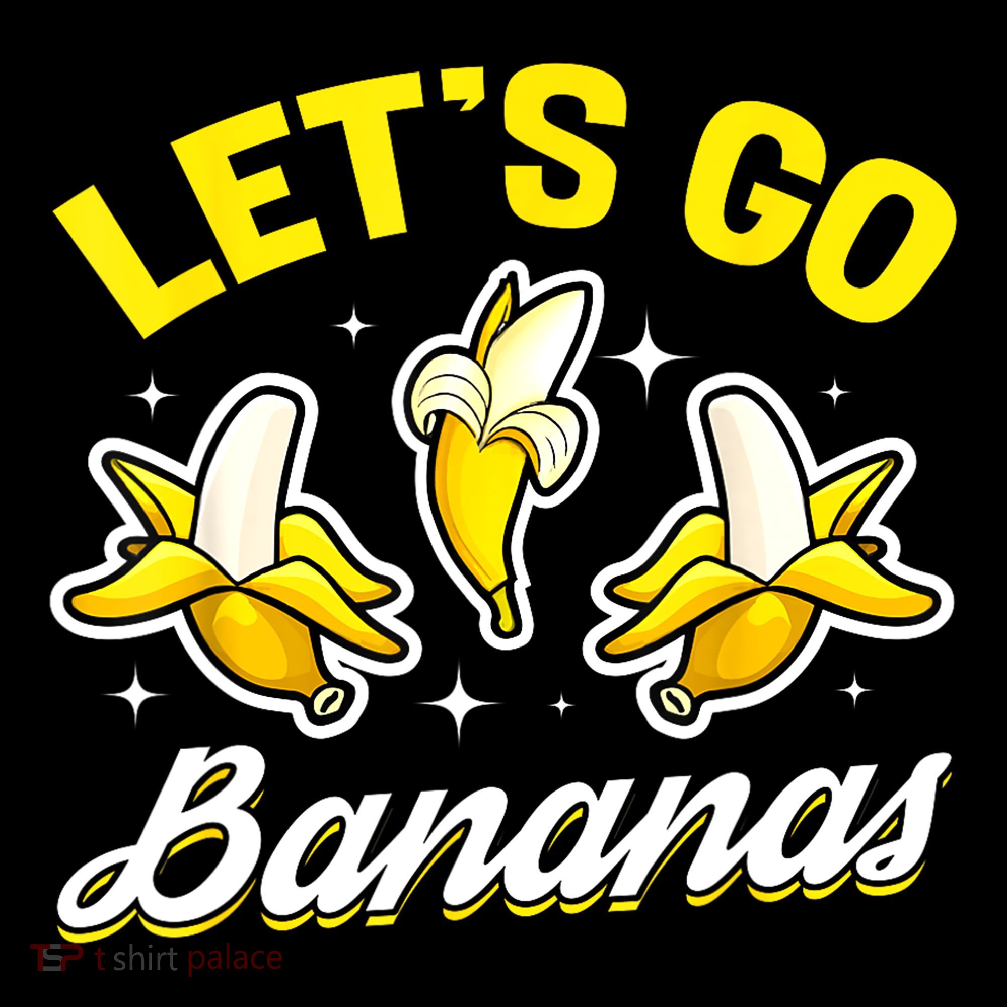 Banana Fruit Funny Lets Go Bananas Gift Women's Tank Top
