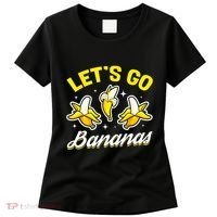 Banana Fruit Funny Lets Go Bananas Gift Women's T-Shirt thumb 0