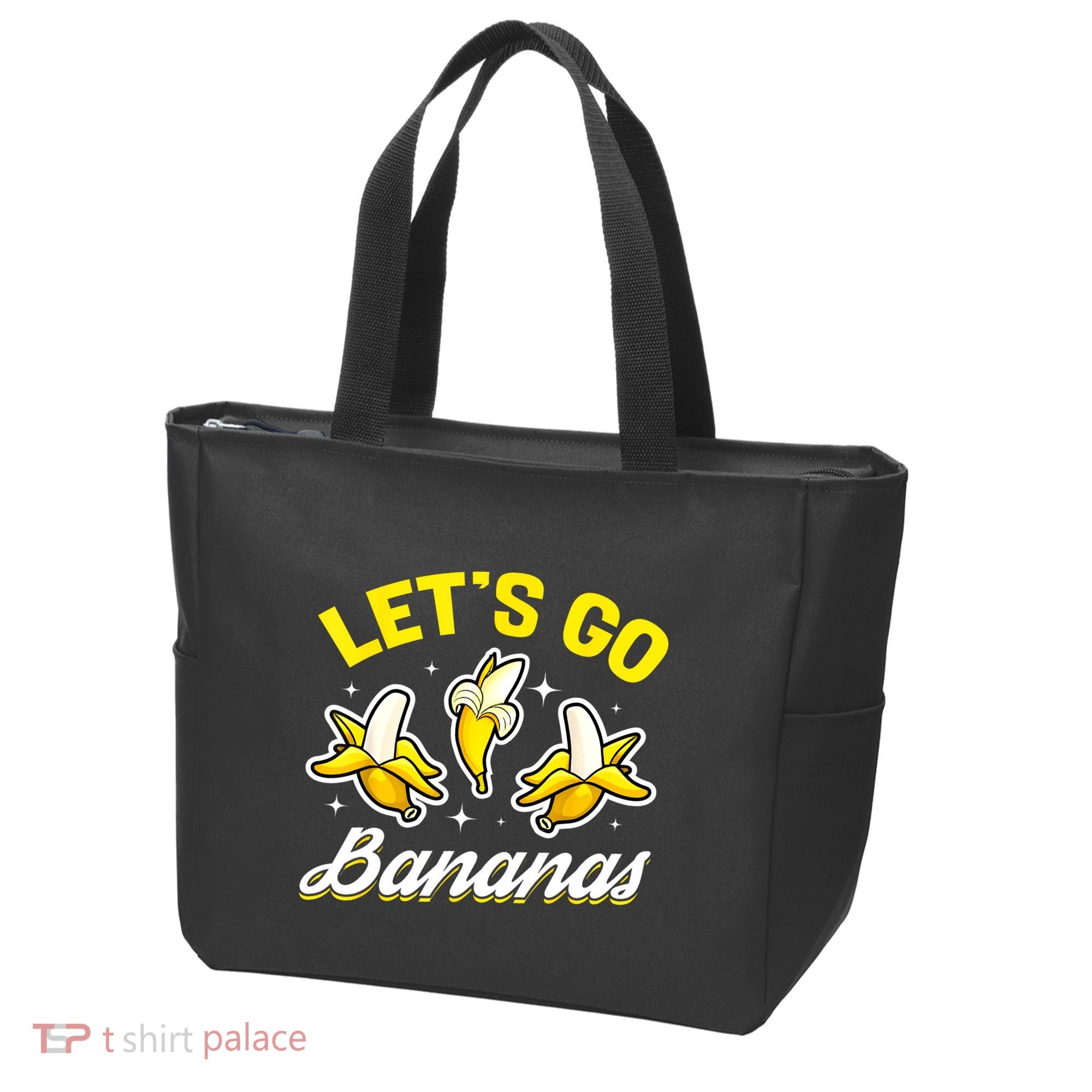 Banana Fruit Funny Lets Go Bananas Gift Tote Bag