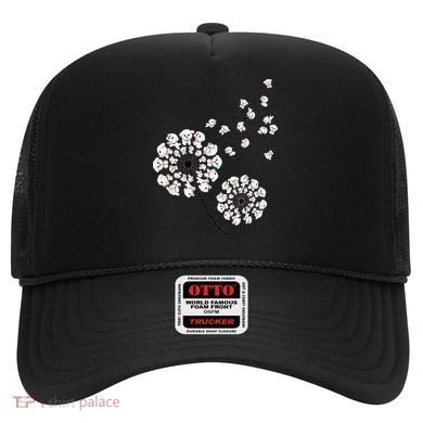 Bichon Frise Flower Fly Dandelion Funny Dog Lover Hat