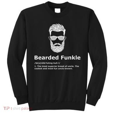 Bearded Funkle Funny Uncle Definition Sweatshirt