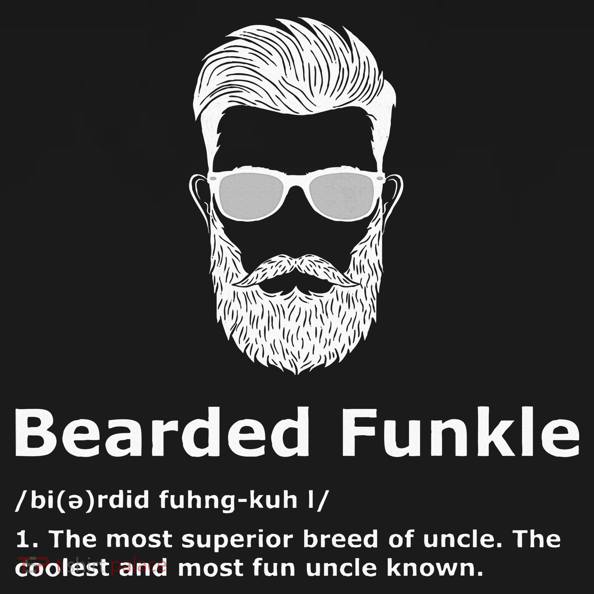 Bearded Funkle Funny Uncle Definition Sweatshirt