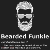 Bearded Funkle Funny Uncle Definition Beanie thumb 2