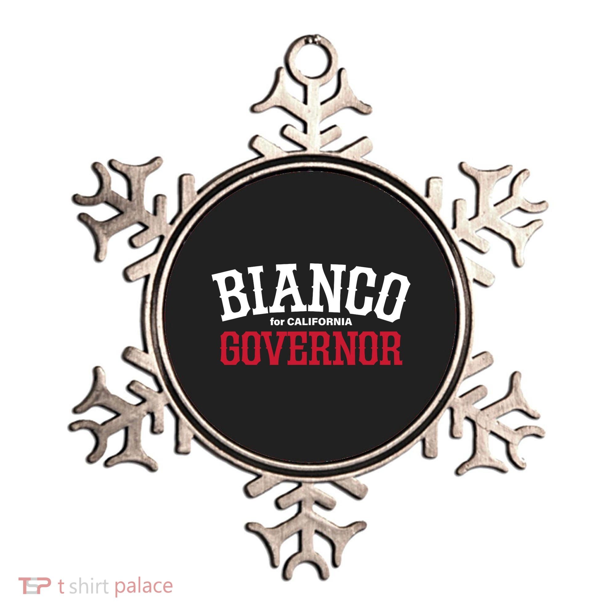 Bianco For Governor Ornament