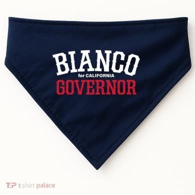 Bianco For Governor USA-Made Doggie Bandana