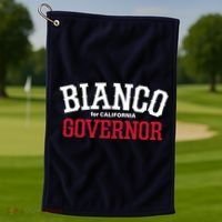 Bianco For Governor Golf Towel thumb 1