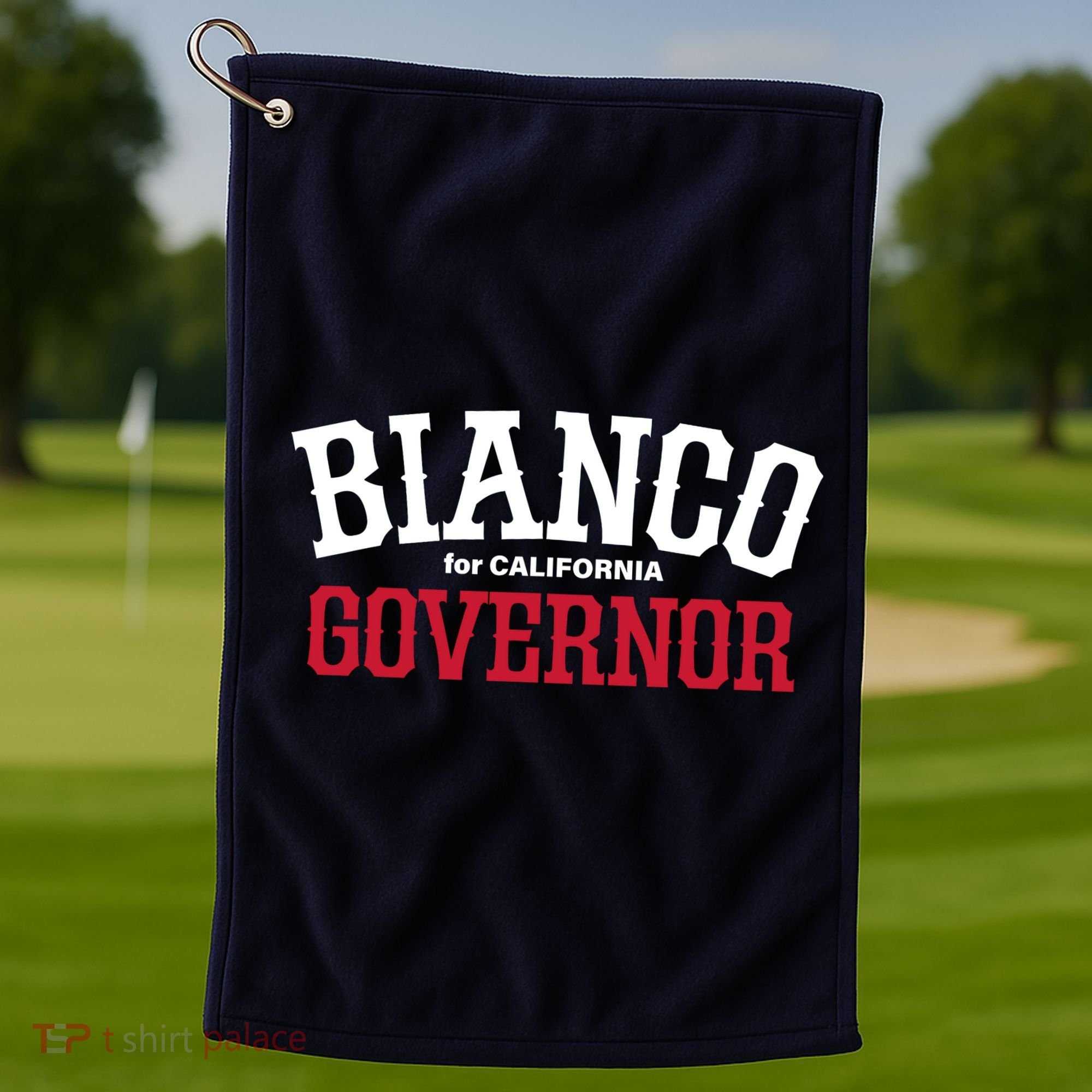 Bianco For Governor Golf Towel