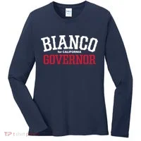 Bianco For Governor Women's Long Sleeve Shirt thumb 0