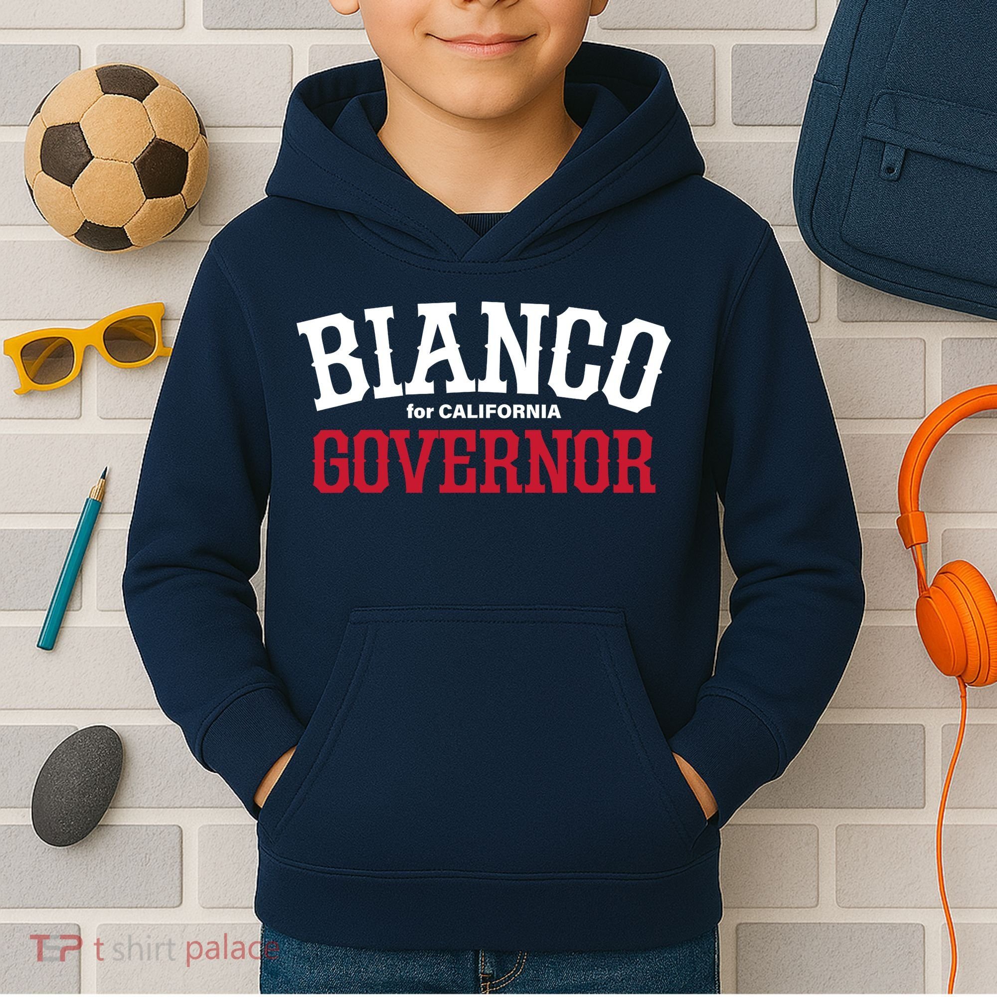 Bianco For Governor Kids Hoodie