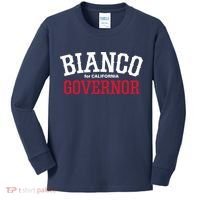 Bianco For Governor Kids Long Sleeve Shirt thumb 0