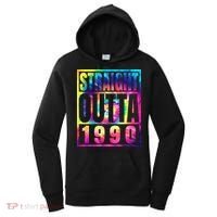 Birthday Funny Gift Born In 1990 Straight Outta 1990 Gift Women's Hoodie thumb 0