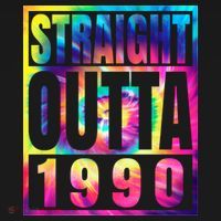 Birthday Funny Gift Born In 1990 Straight Outta 1990 Gift Women's Hoodie thumb 2