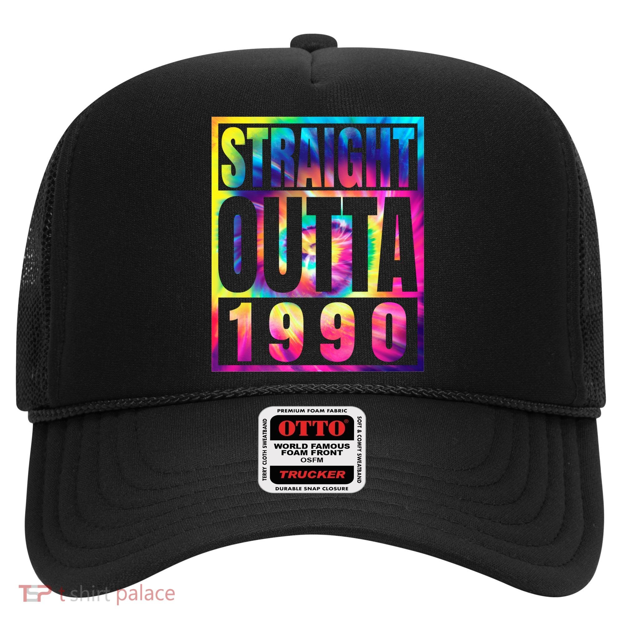 Birthday Funny Gift Born In 1990 Straight Outta 1990 Gift Hat