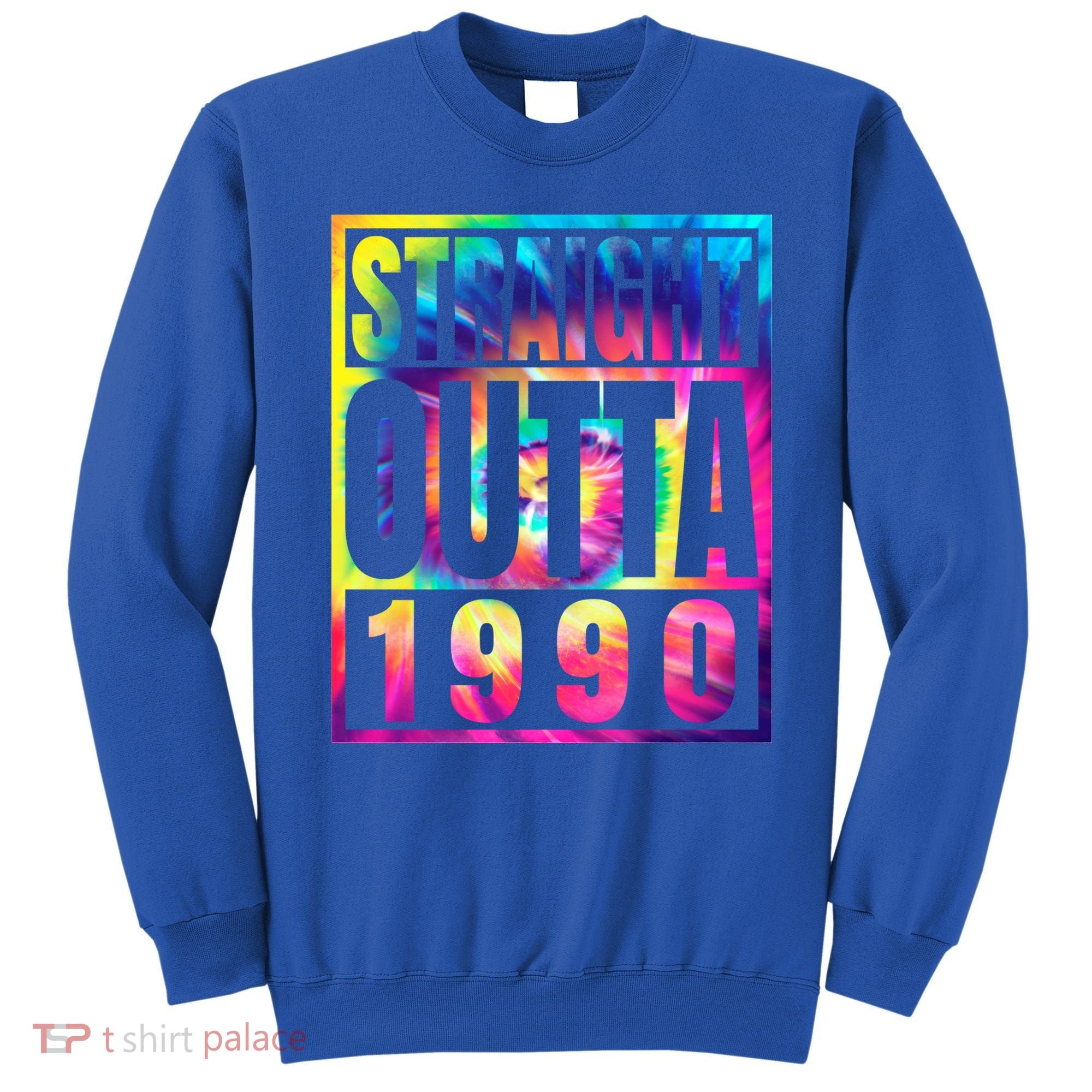 Birthday Funny Gift Born In 1990 Straight Outta 1990 Gift Sweatshirt