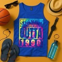 Birthday Funny Gift Born In 1990 Straight Outta 1990 Gift Tank Top thumb 4