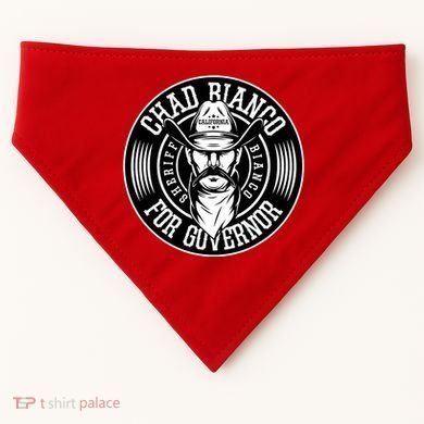 Bianco For Governor USA-Made Doggie Bandana
