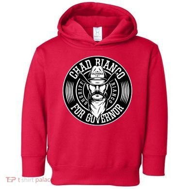 Bianco For Governor Toddler Hoodie
