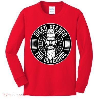 Bianco For Governor Kids Long Sleeve Shirt
