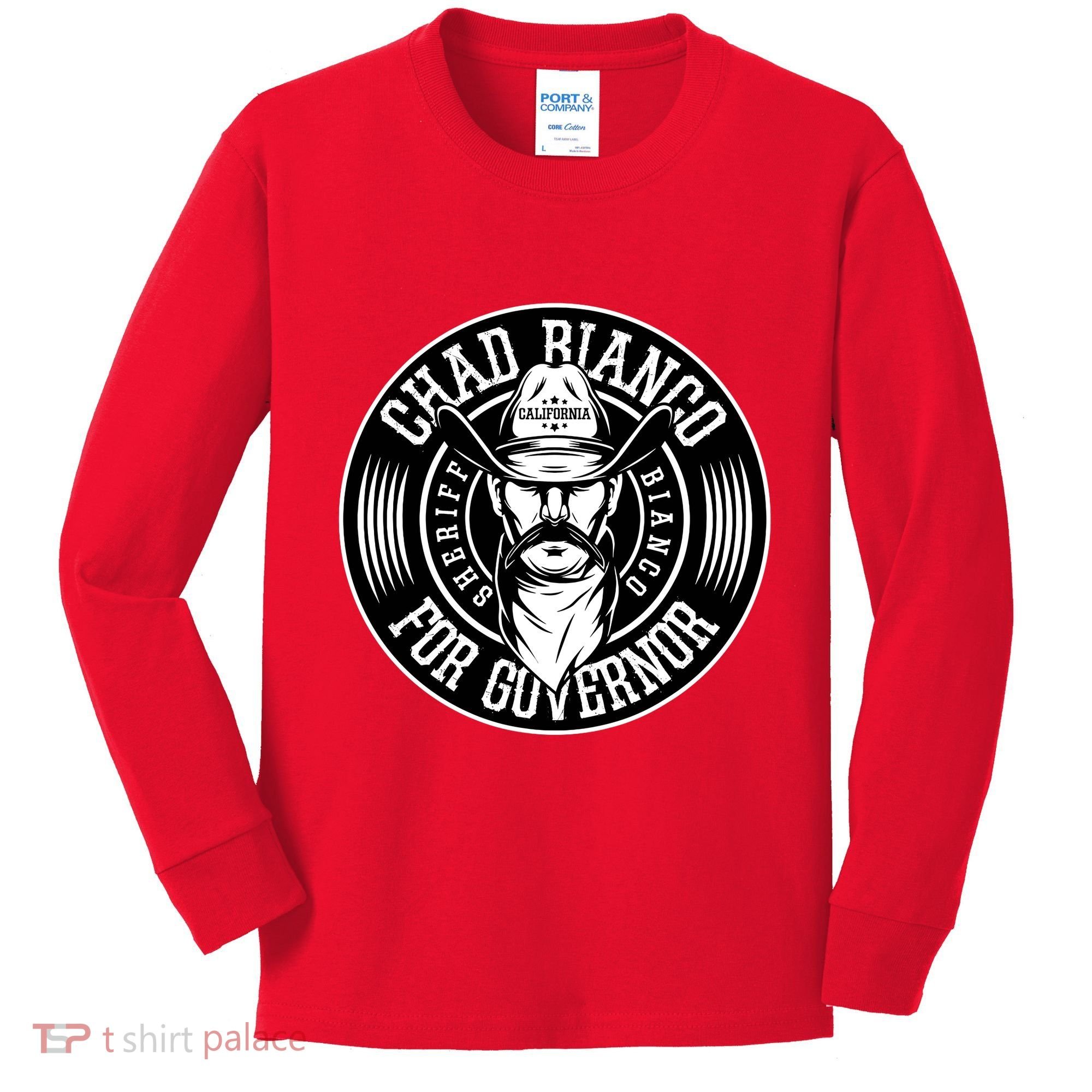 Bianco For Governor Kids Long Sleeve Shirt