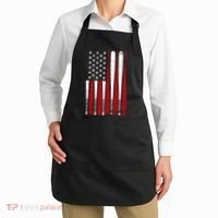 Baseball Flag Gifts Patriotic Baseball Apron thumb 2