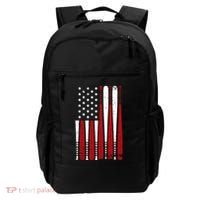 Baseball Flag Gifts Patriotic Baseball Backpack thumb 0