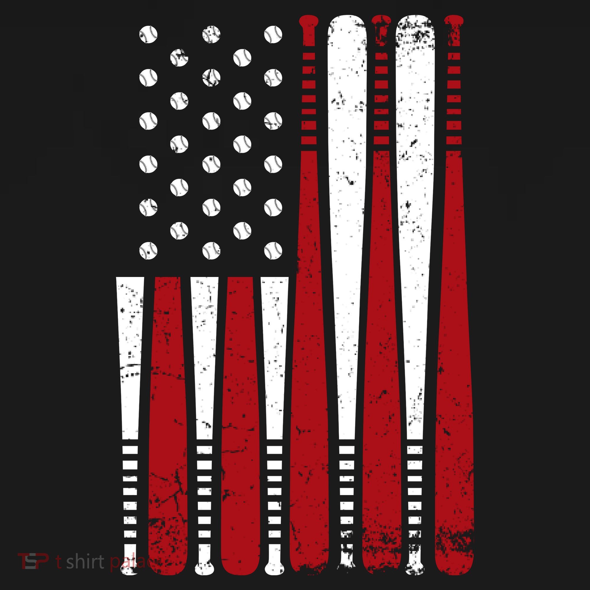Baseball Flag Gifts Patriotic Baseball Women's Tank Top