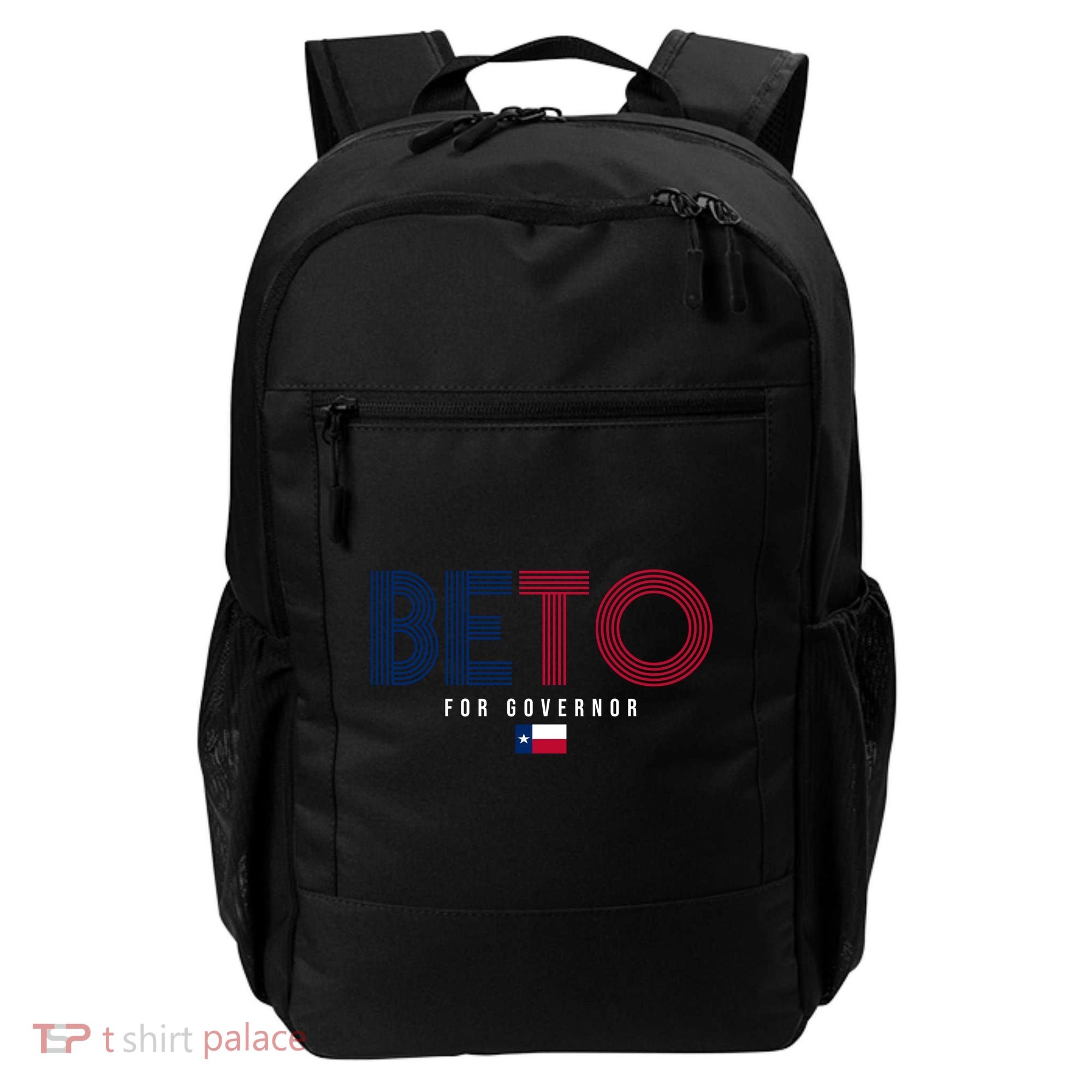 Beto For Governor Texas Flag Backpack