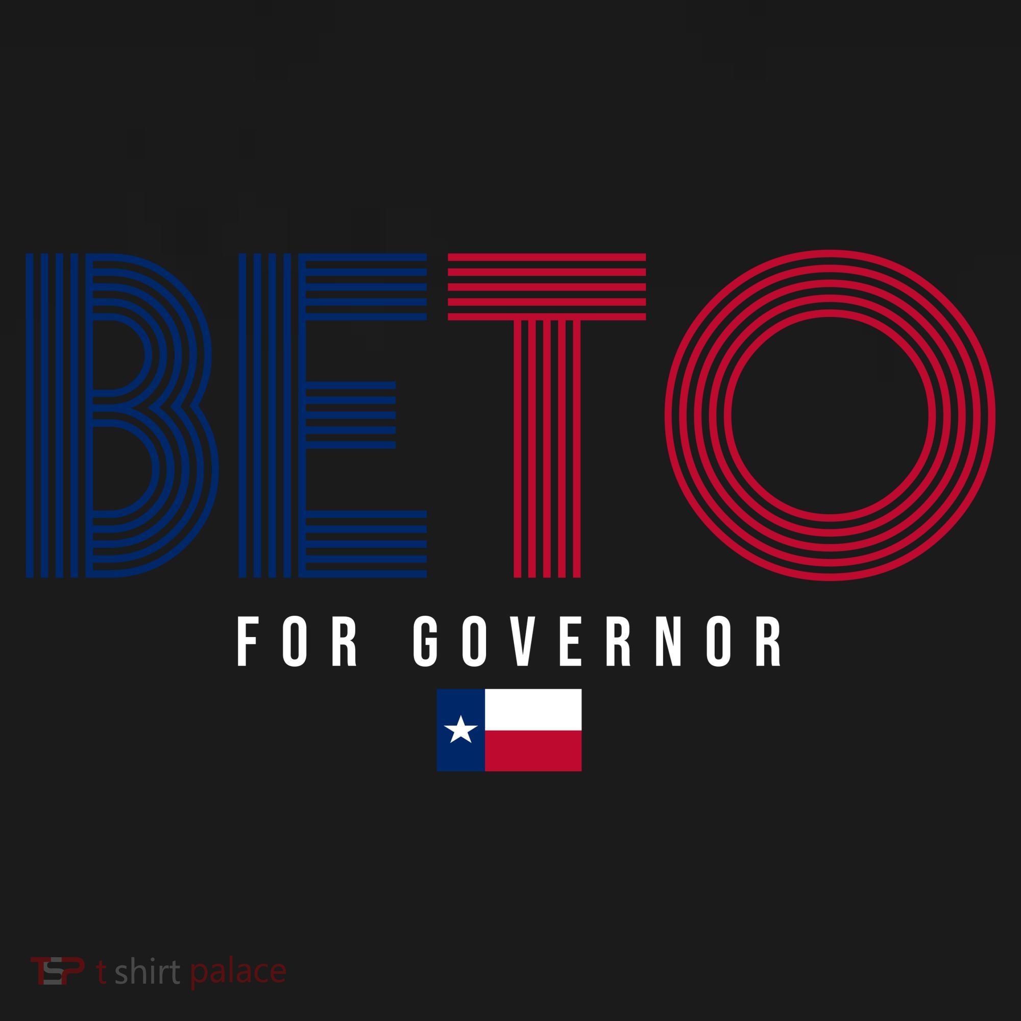 Beto For Governor Texas Flag Coaster