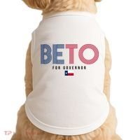 Beto For Governor Texas Flag Doggie Tank thumb 0