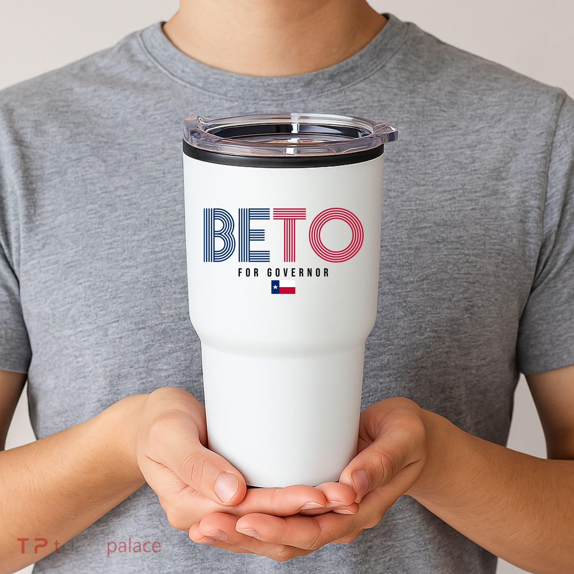 Beto For Governor Texas Flag Tumbler