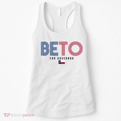 Beto For Governor Texas Flag Women's Tank Top