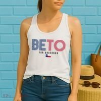 Beto For Governor Texas Flag Women's Tank Top thumb 2
