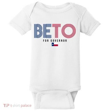 Beto For Governor Texas Flag Baby Bodysuit