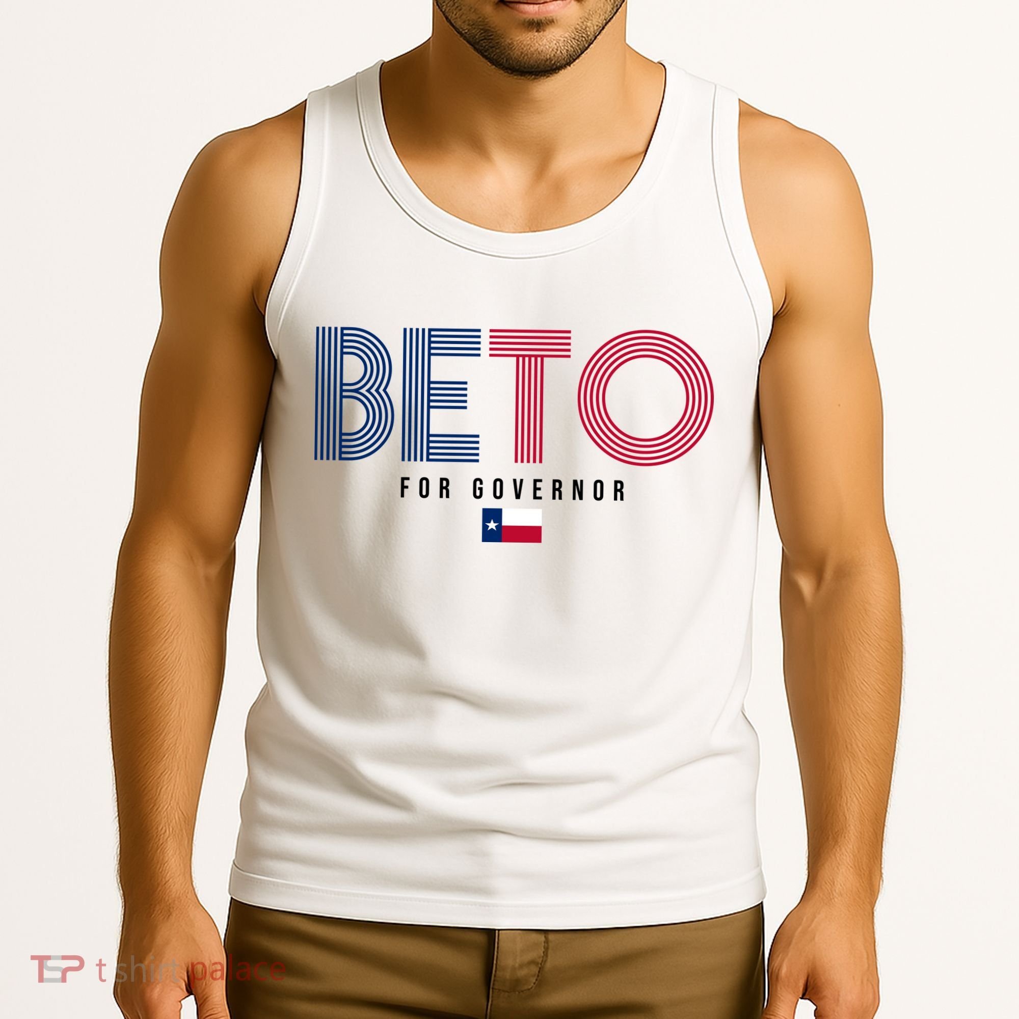 Beto For Governor Texas Flag Tank Top
